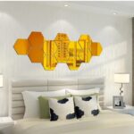 Hexagonal shape Acrylic Mirrors