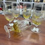 Assorted fancy glass set