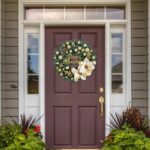 Christmas Door Wreath Decor - Image 2