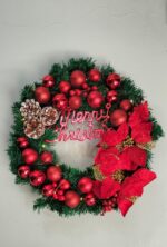 Christmas Door Wreath Decor - Image 6