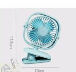 Mini rechargeable clip fan - Image 2
