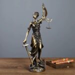 Resin Sculpture Legal Justice A Symbol of Honesty Model Goddess Greek Mythology* - Image 4